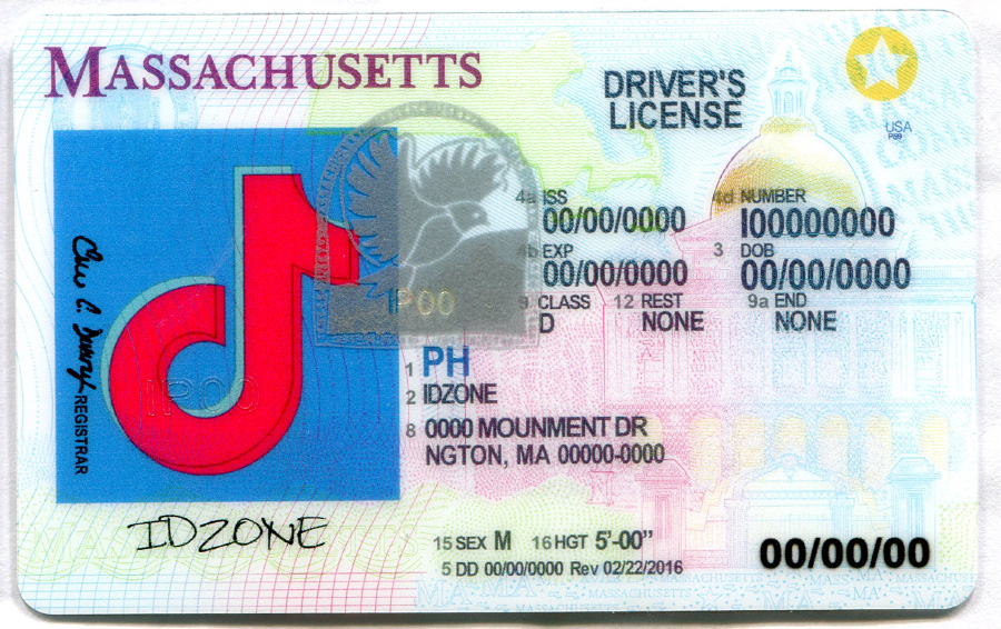 MASSACHUSETTS-New fake id