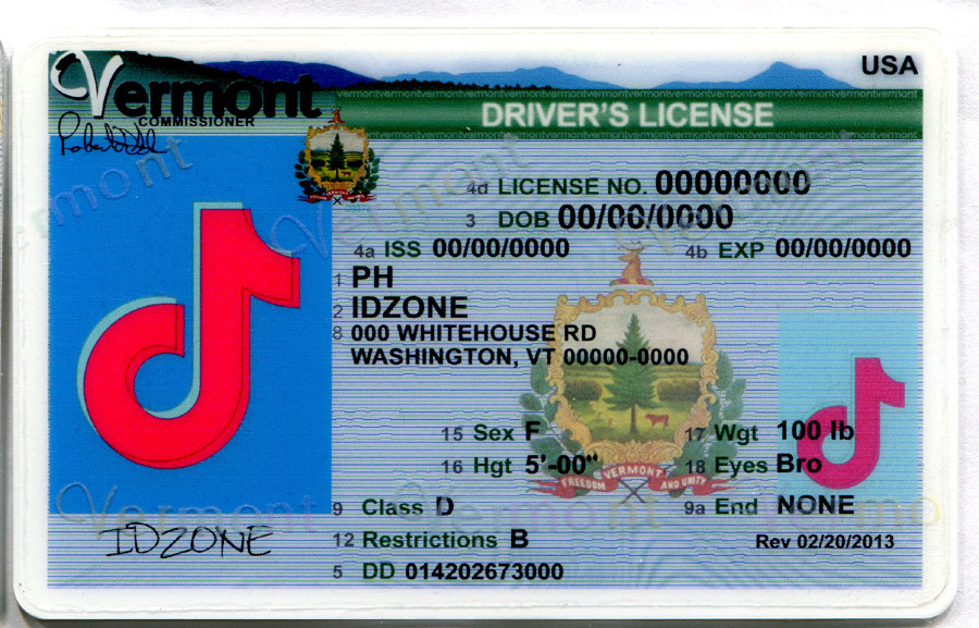 VERMONT-Old buy fake id