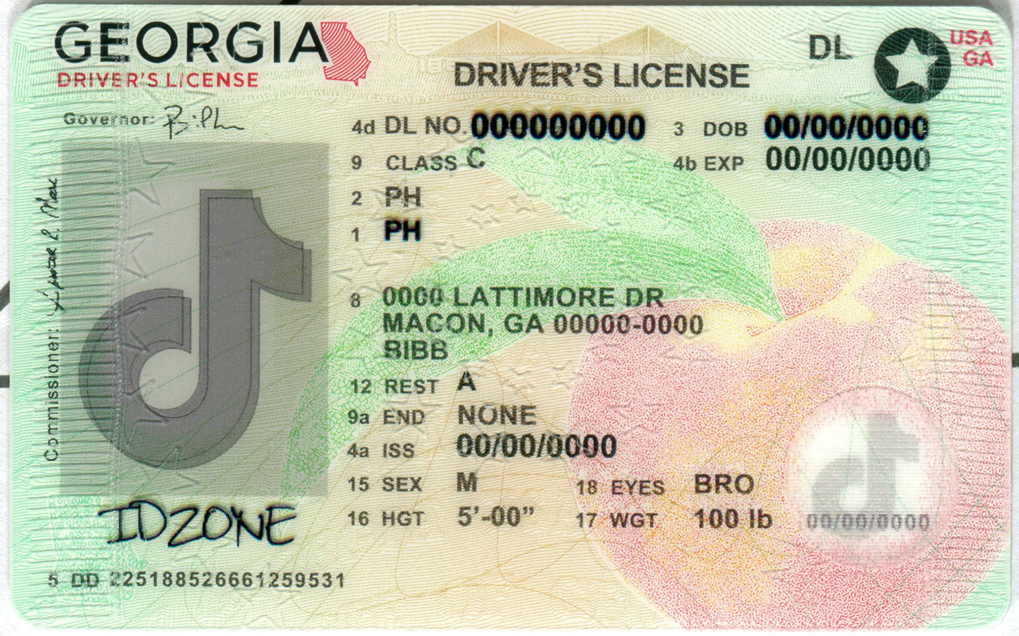 FAKE ID GA fake id