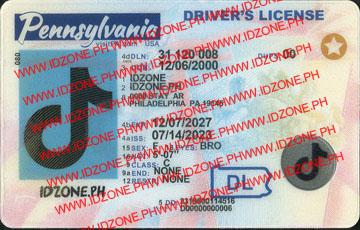 PENNSYLVANIA-New Scannable fake id