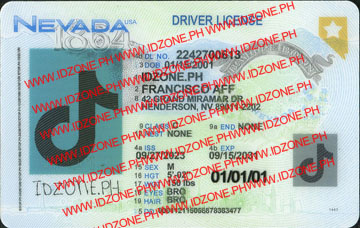 NEVADA fake id